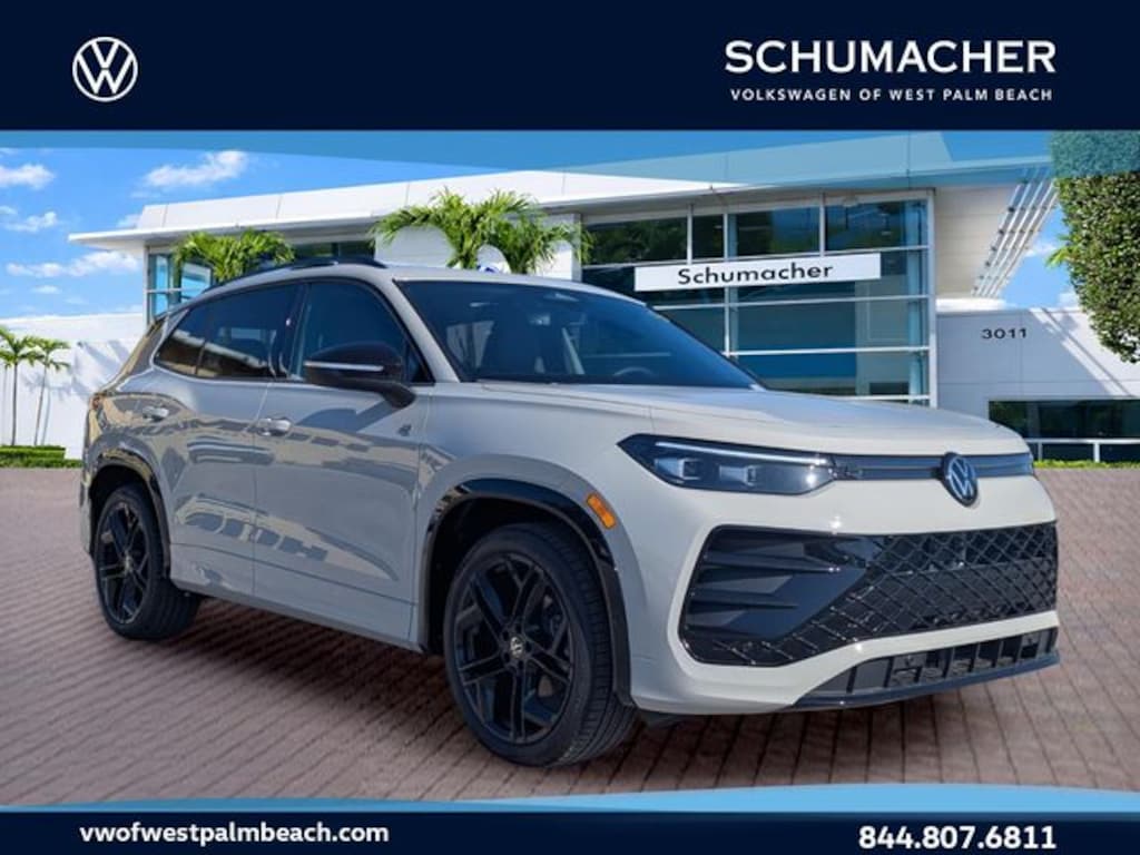 New 2026 Volkswagen Tiguan 2.0T SE R-Line Black SUV