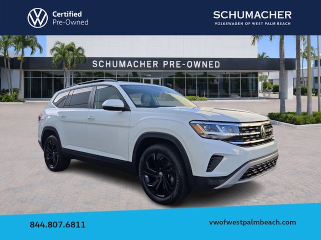 Certified 2023 Volkswagen Atlas 3.6L V6 SE w/Technology SUV