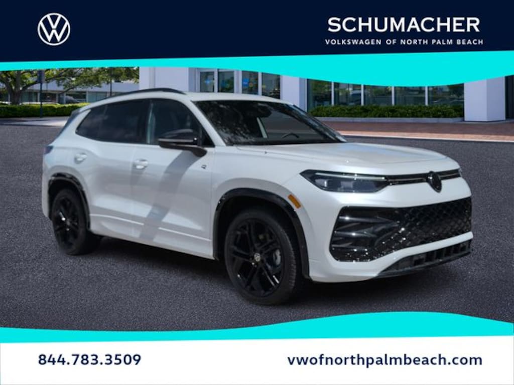 New 2026 Volkswagen Tiguan 2.0T SE R-Line Black SUV