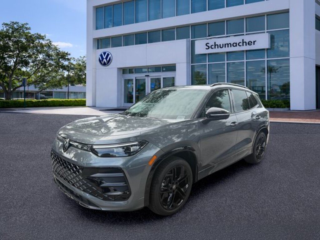 New 2026 Volkswagen Tiguan 2.0T SE R-Line Black SUV