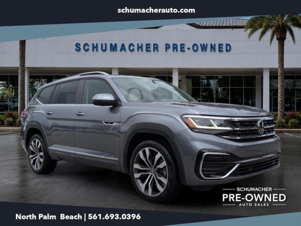 Certified 2021 Volkswagen Atlas 3.6L V6 SEL R-Line SUV