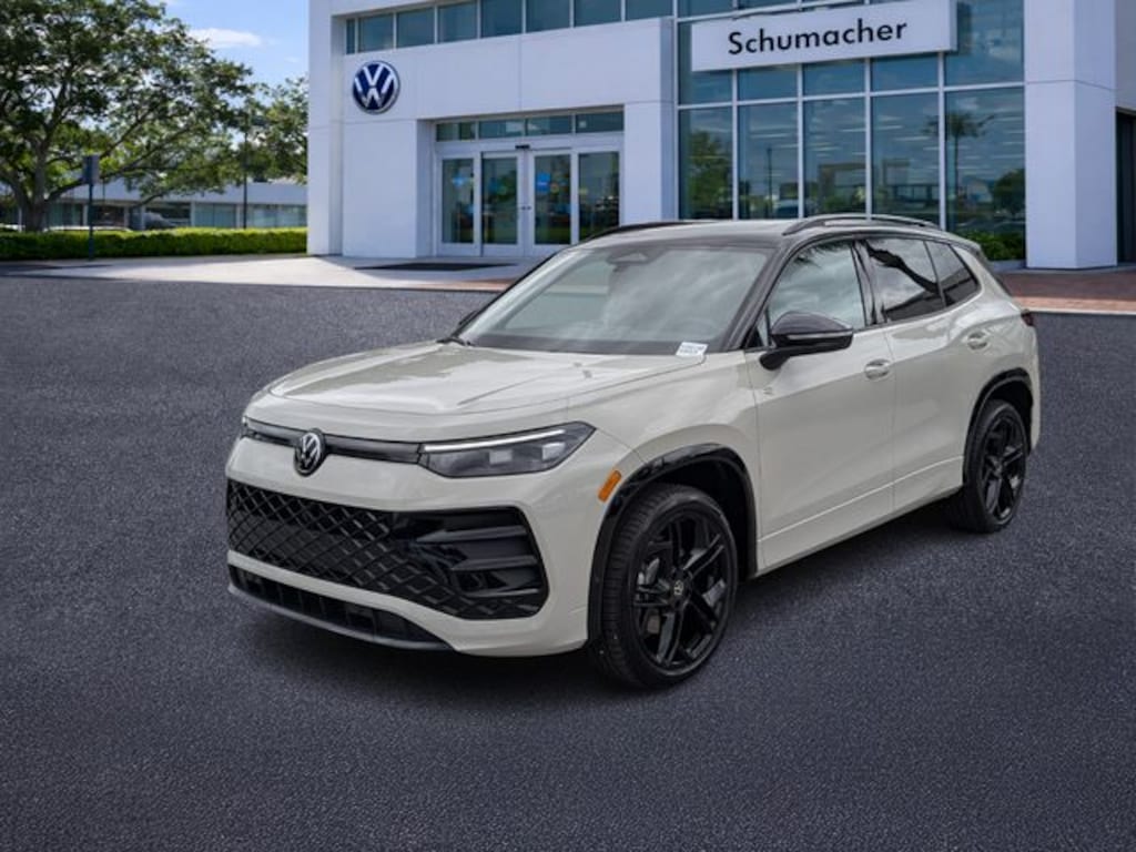 New 2026 Volkswagen Tiguan 2.0T SE R-Line Black SUV