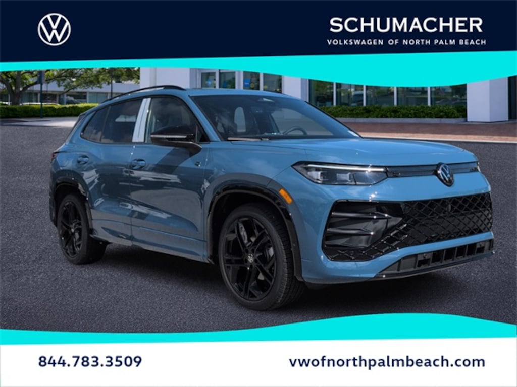 New 2026 Volkswagen Tiguan 2.0T SE R-Line Black SUV