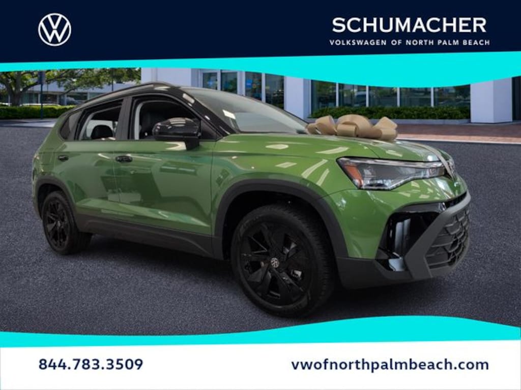 New 2026 Volkswagen Taos 1.5T SE Black SUV