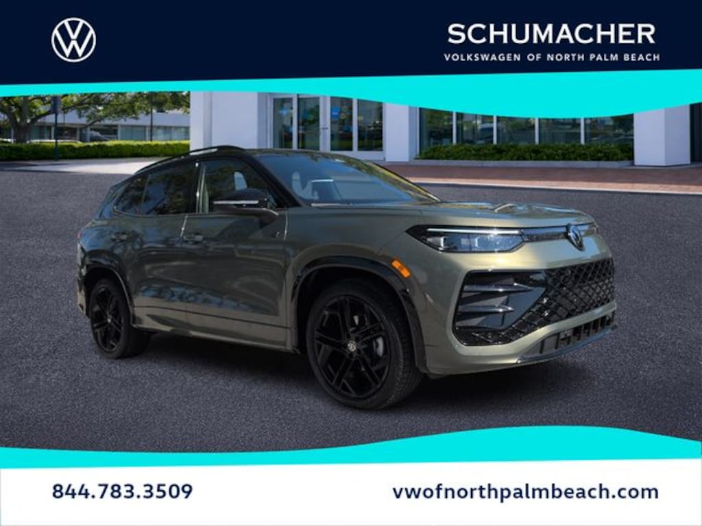 New 2026 Volkswagen Tiguan 2.0T SE R-Line Black SUV