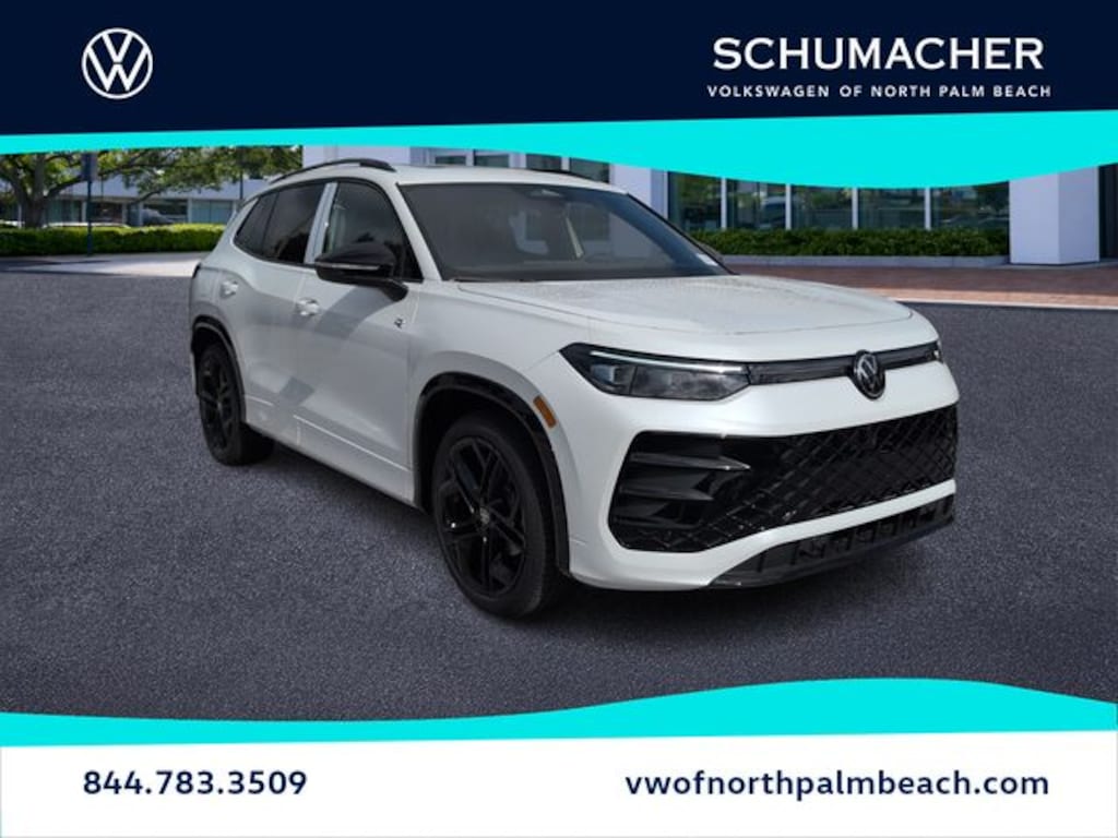 New 2026 Volkswagen Tiguan 2.0T SE R-Line Black SUV