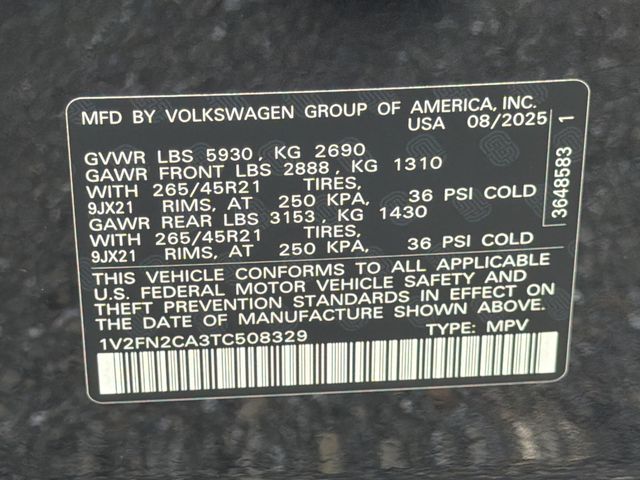 2026 Volkswagen Atlas SEL Premium R-Line - Photo 30