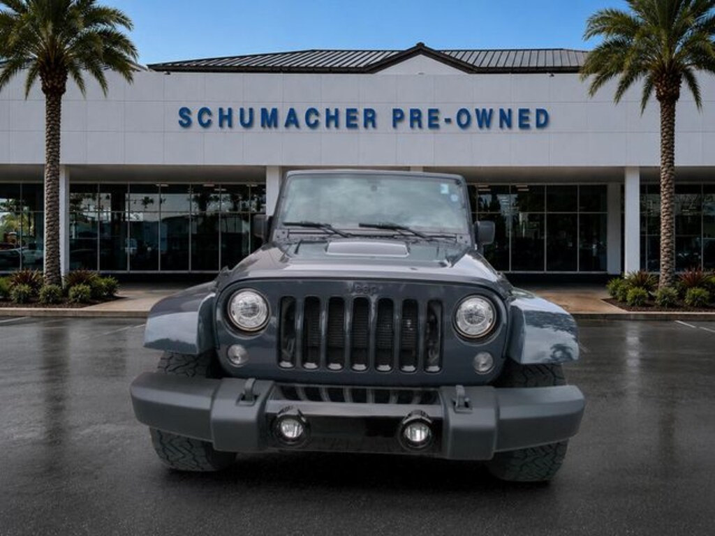 Used 2017 Jeep Wrangler JK Unlimited Sahara 4x4 SUV
