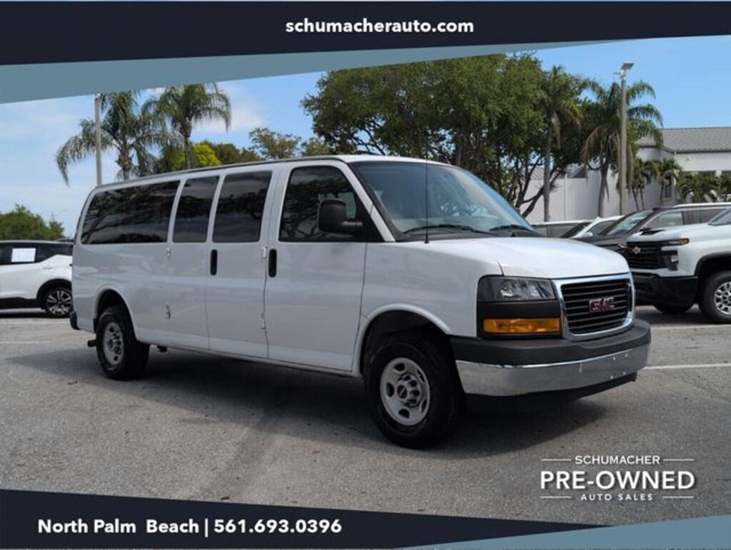 Used 2023 GMC Savana 3500 LS Van Extended Passenger Van