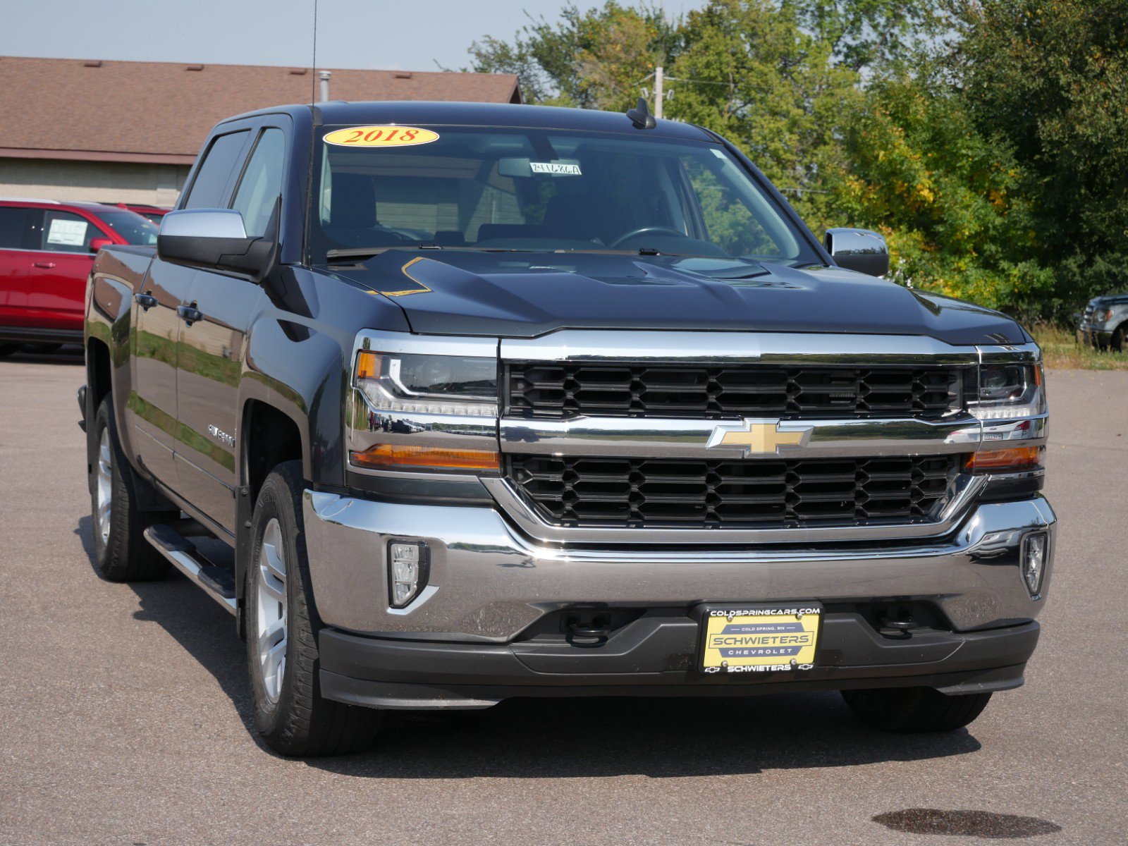 Used 2018 Chevrolet Silverado 1500 LT with VIN 3GCUKREC5JG470234 for sale in Cold Spring, MN