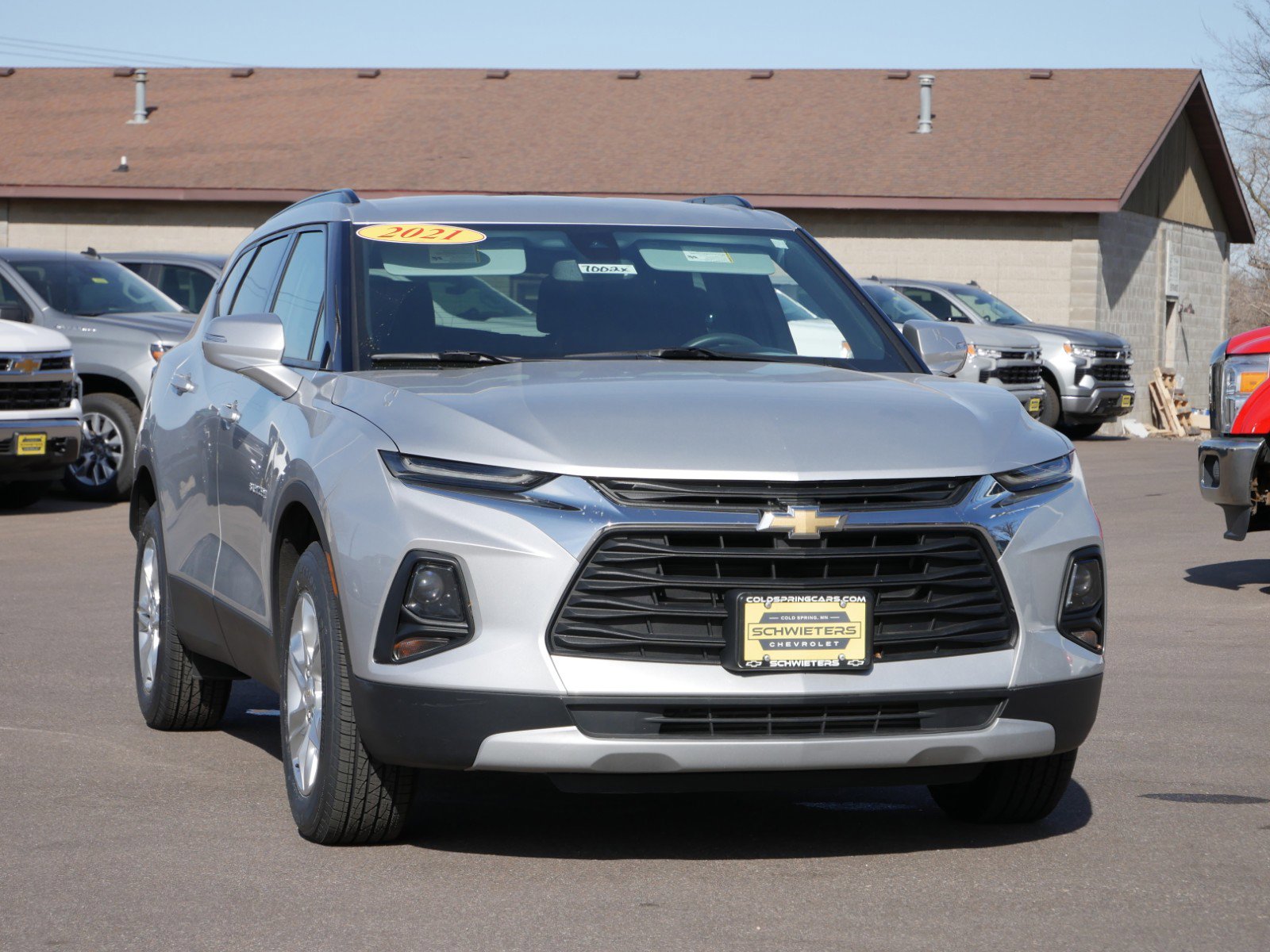 Used 2021 Chevrolet Blazer 2LT with VIN 3GNKBHR43MS541864 for sale in Cold Spring, Minnesota