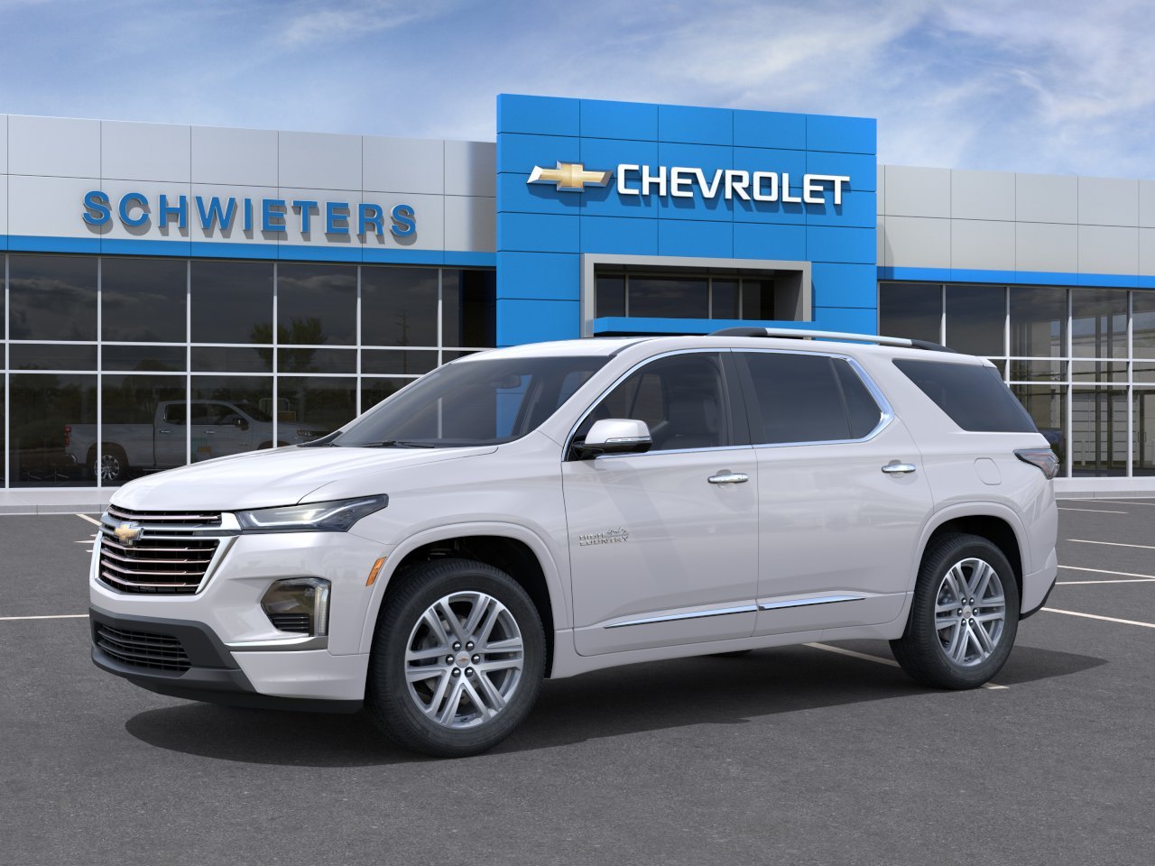 Used 2023 Chevrolet Traverse High Country with VIN 1GNERNKW0PJ314818 for sale in Cold Spring, Minnesota
