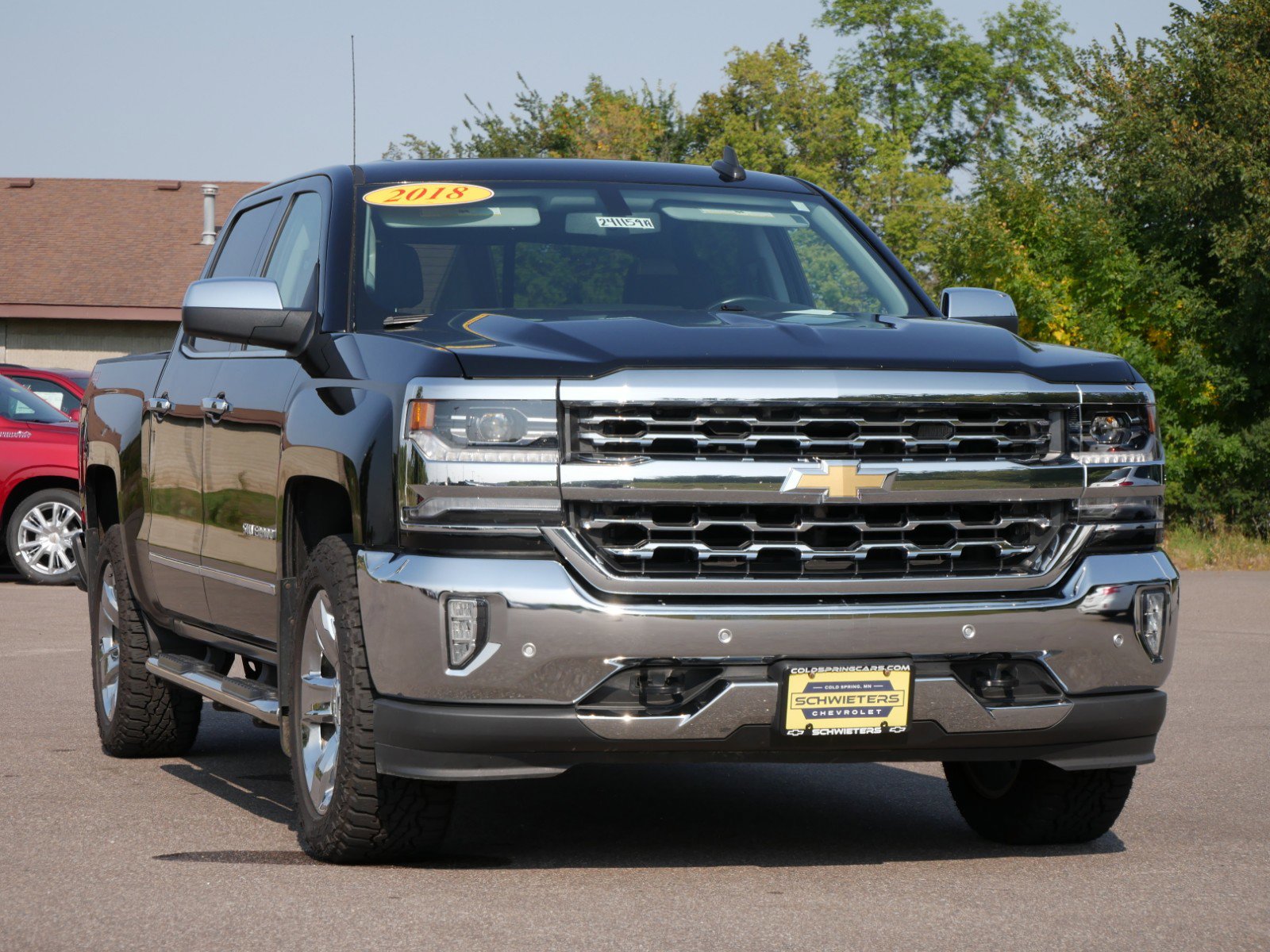 Used 2018 Chevrolet Silverado 1500 LTZ with VIN 3GCUKSEC2JG476127 for sale in Cold Spring, MN