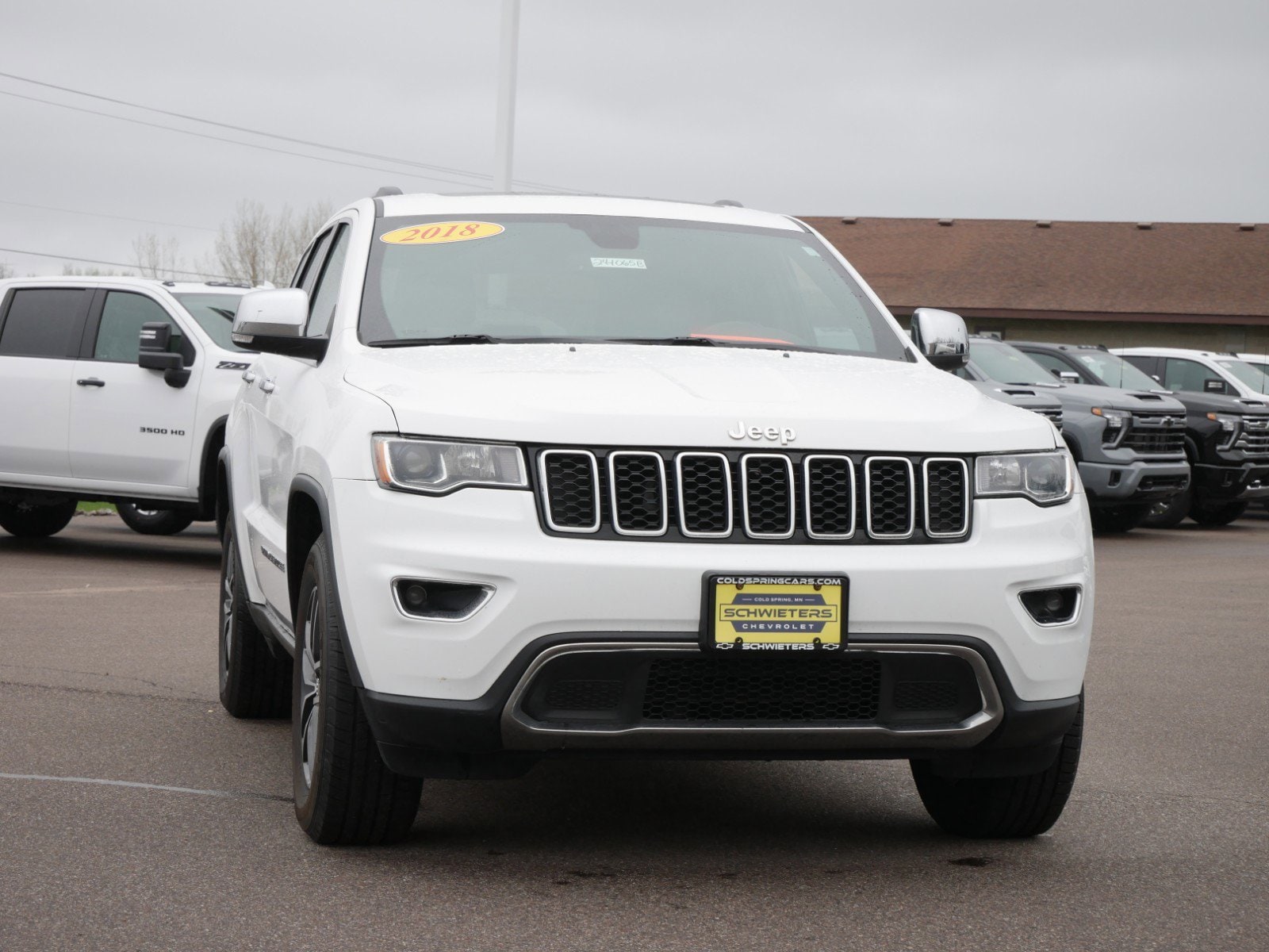 Used 2018 Jeep Grand Cherokee Limited with VIN 1C4RJFBG4JC342696 for sale in Cold Spring, Minnesota