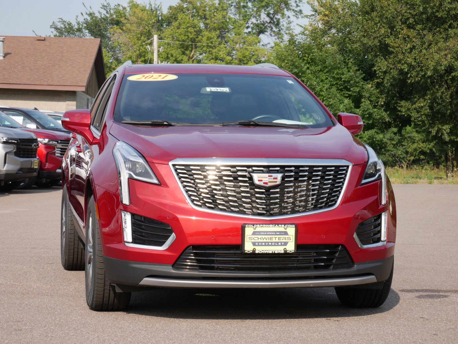 Used 2021 Cadillac XT5 Premium Luxury with VIN 1GYKNDRS4MZ162540 for sale in Cold Spring, MN