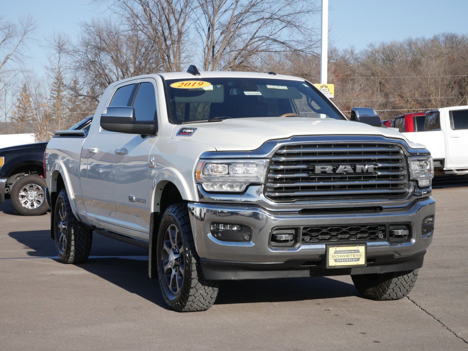 Used 2019 RAM Ram 3500 Pickup Longhorn with VIN 3C63R3NL6KG517140 for sale in Cold Spring, Minnesota