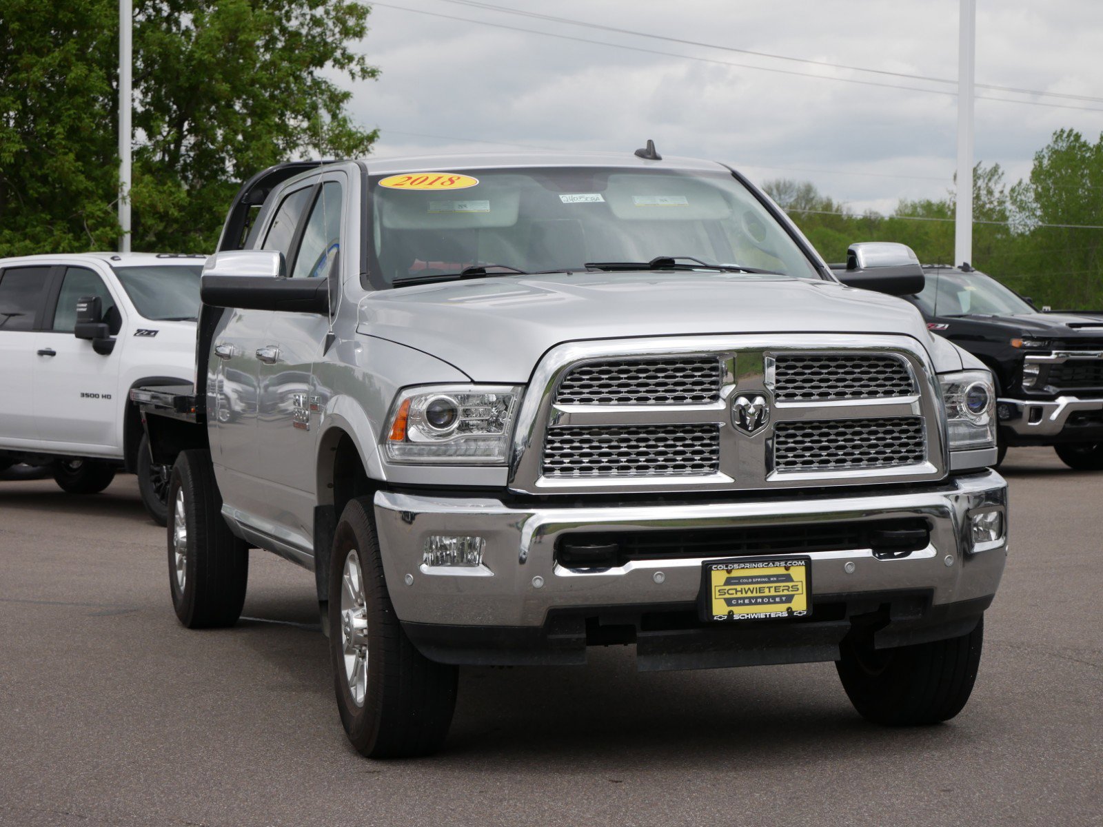 Used 2018 RAM Ram 3500 Pickup Laramie with VIN 3C63R3MJ0JG199644 for sale in Cold Spring, MN