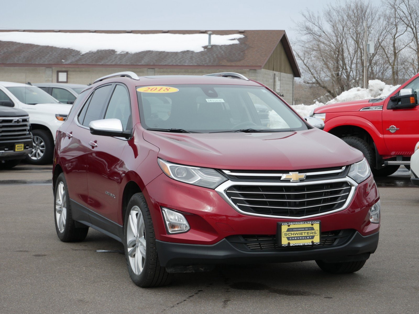Used 2018 Chevrolet Equinox Premier with VIN 2GNAXVEV9J6136676 for sale in Cold Spring, Minnesota