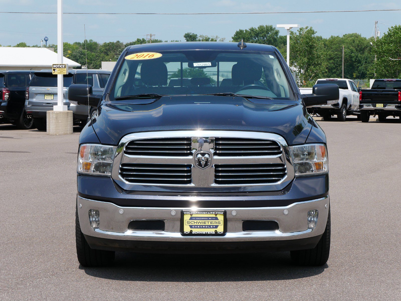 Used 2016 RAM Ram 1500 Pickup Big Horn with VIN 3C6RR7LT7GG331991 for sale in Cold Spring, MN