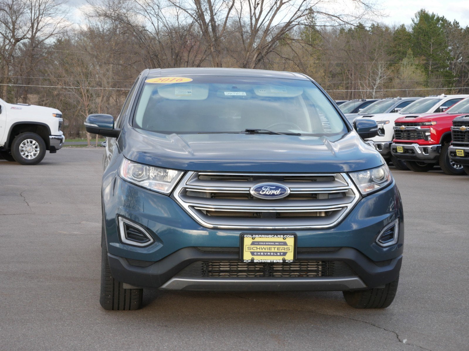 Used 2016 Ford Edge SEL with VIN 2FMPK4J91GBC10432 for sale in Cold Spring, Minnesota