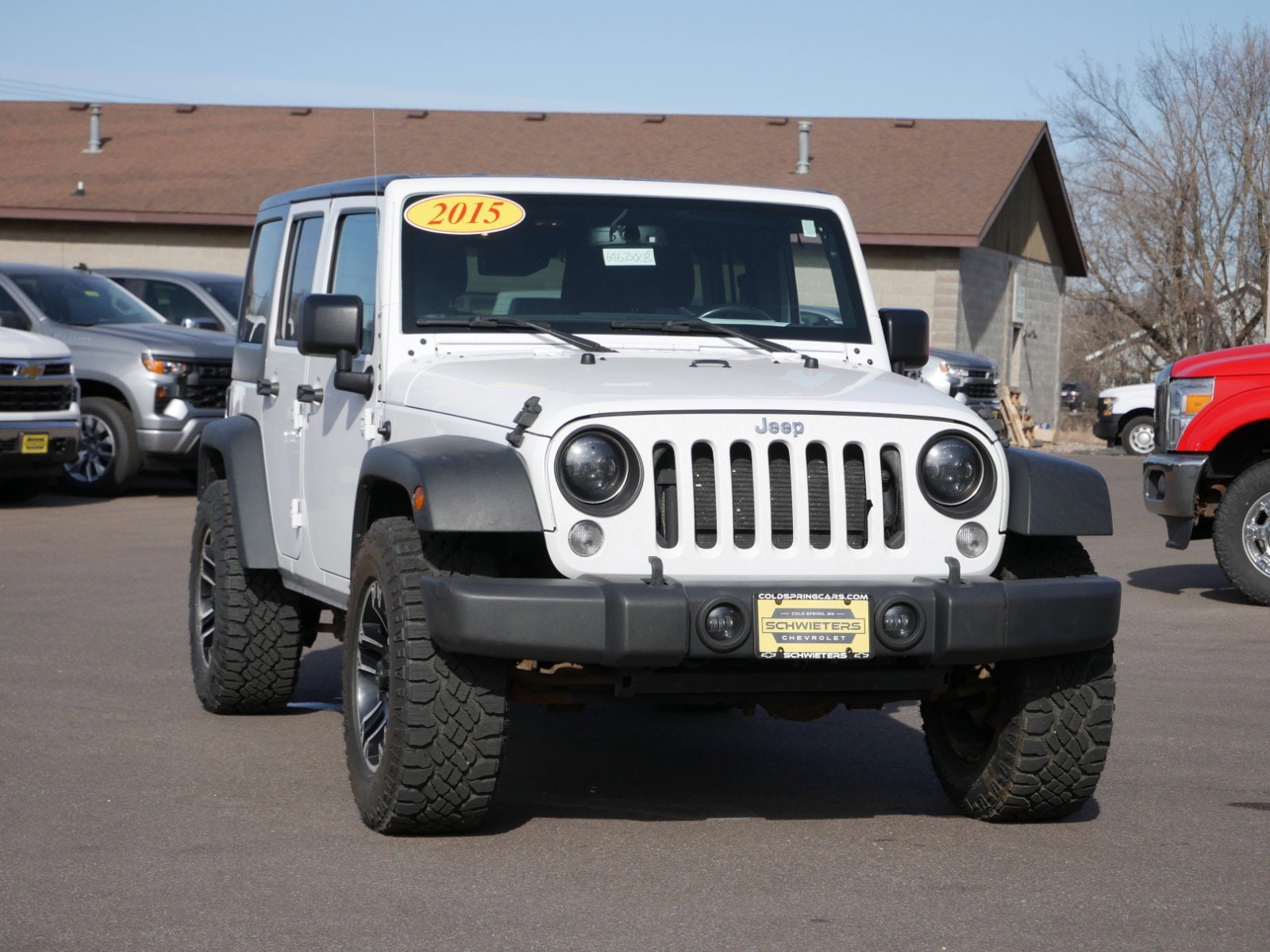 Used 2015 Jeep Wrangler Unlimited Sport with VIN 1C4HJWDG8FL653466 for sale in Cold Spring, Minnesota