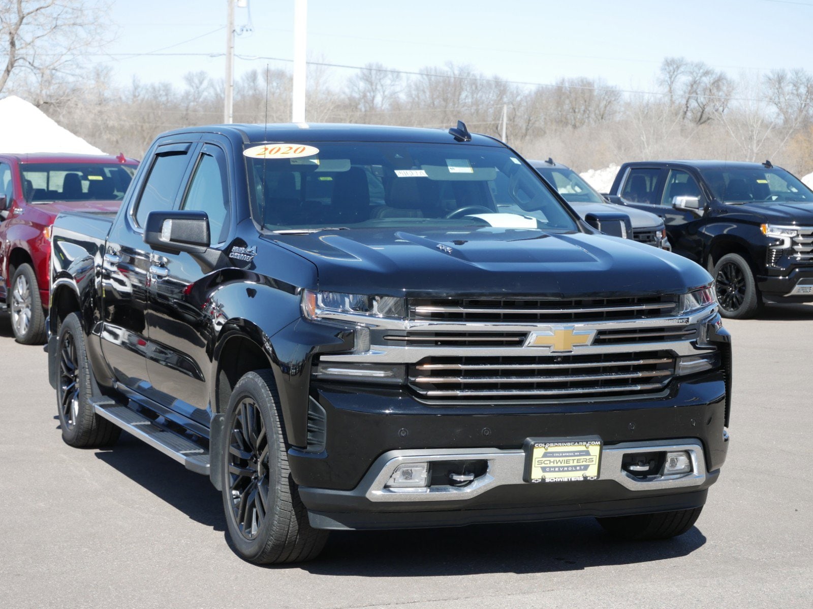 Used 2020 Chevrolet Silverado 1500 High Country with VIN 1GCUYHEL9LZ308683 for sale in Cold Spring, Minnesota