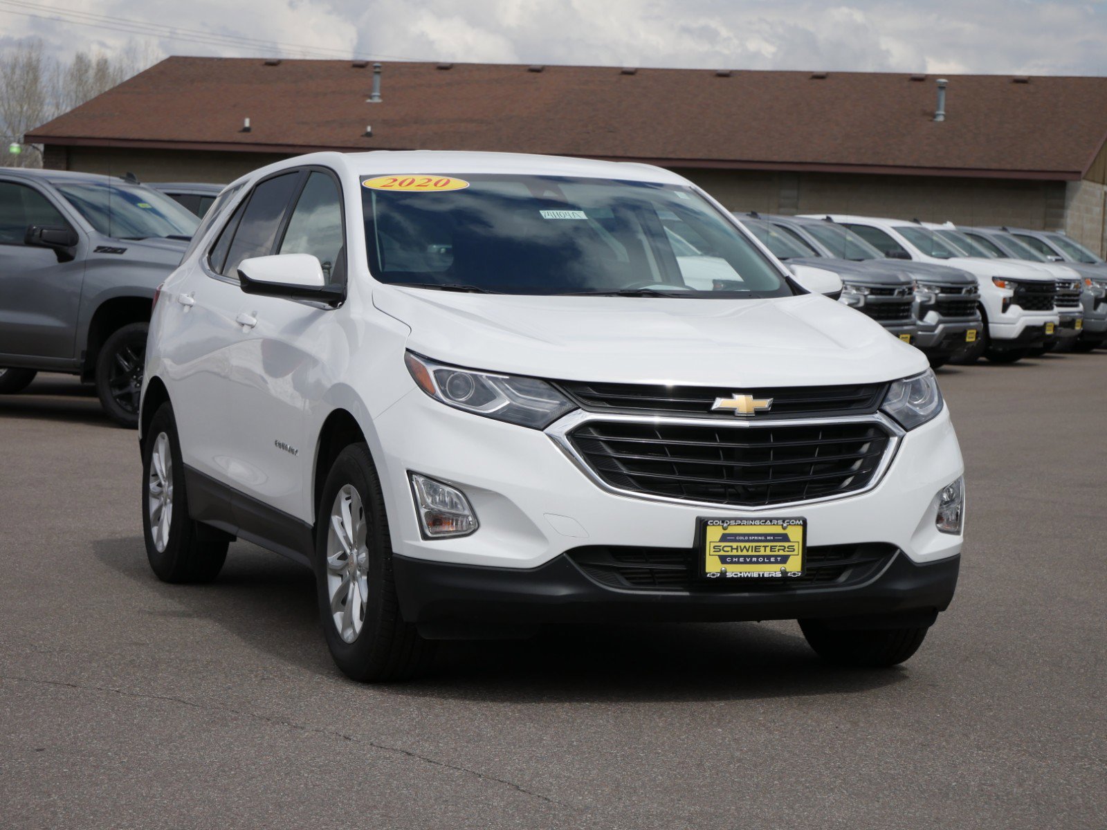 Used 2020 Chevrolet Equinox LT with VIN 3GNAXUEV3LS695820 for sale in Cold Spring, Minnesota