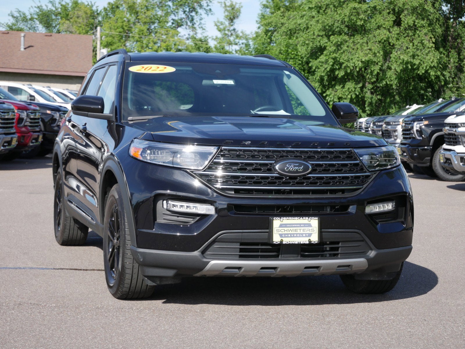 Used 2022 Ford Explorer XLT with VIN 1FMSK8DH1NGB53157 for sale in Cold Spring, Minnesota