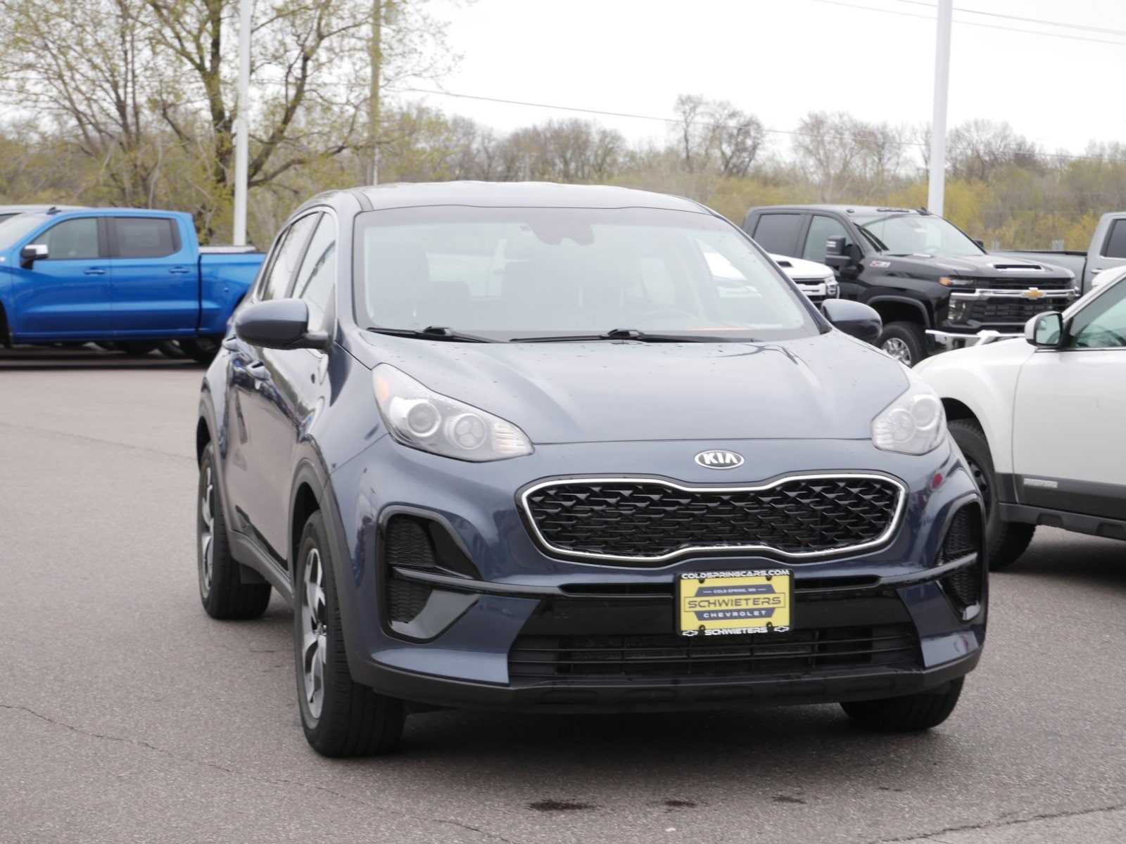 Used 2021 Kia Sportage LX with VIN KNDPM3AC3M7914673 for sale in Cold Spring, Minnesota