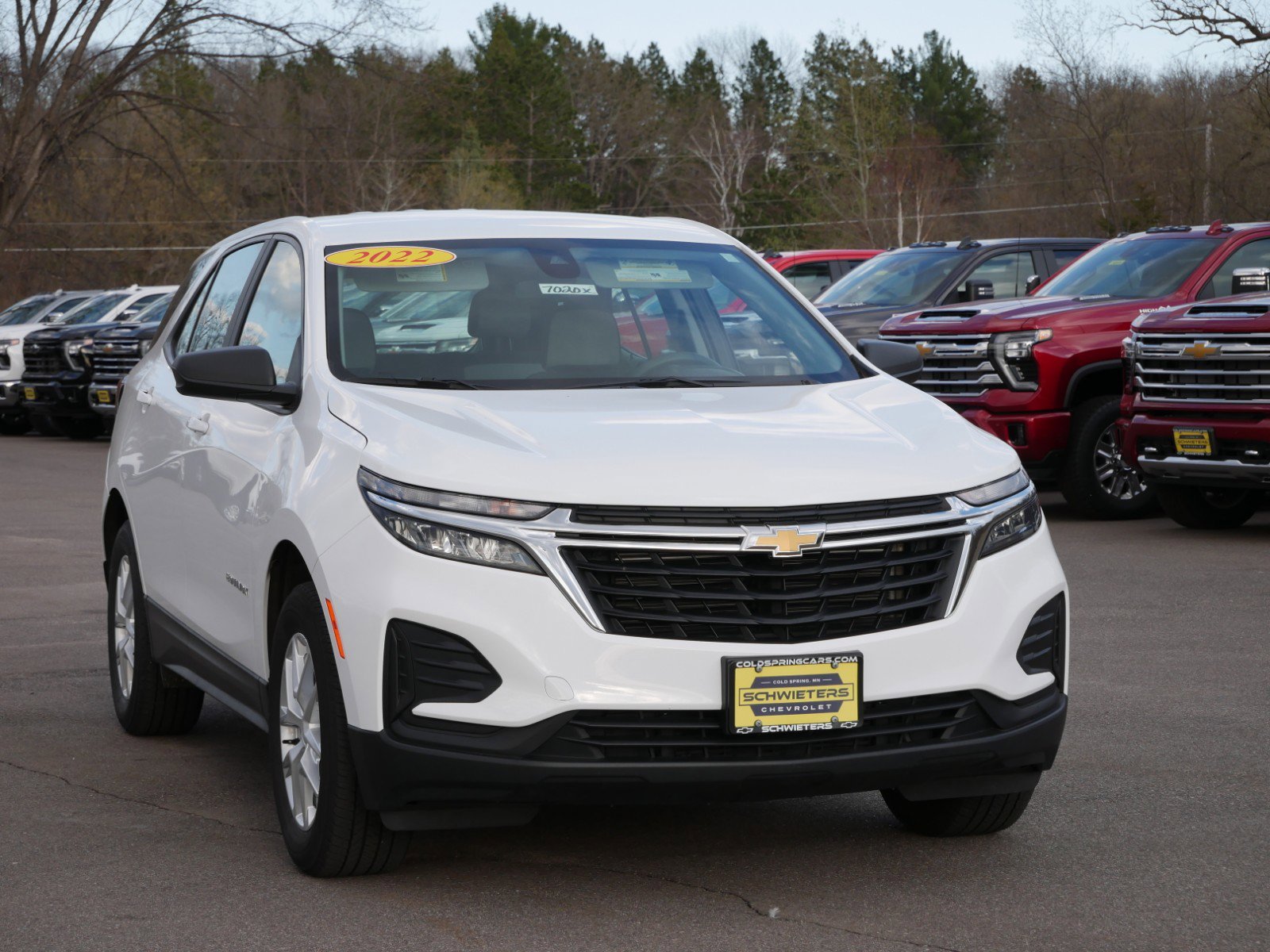 Used 2022 Chevrolet Equinox LS with VIN 3GNAXSEV9NS106647 for sale in Cold Spring, Minnesota