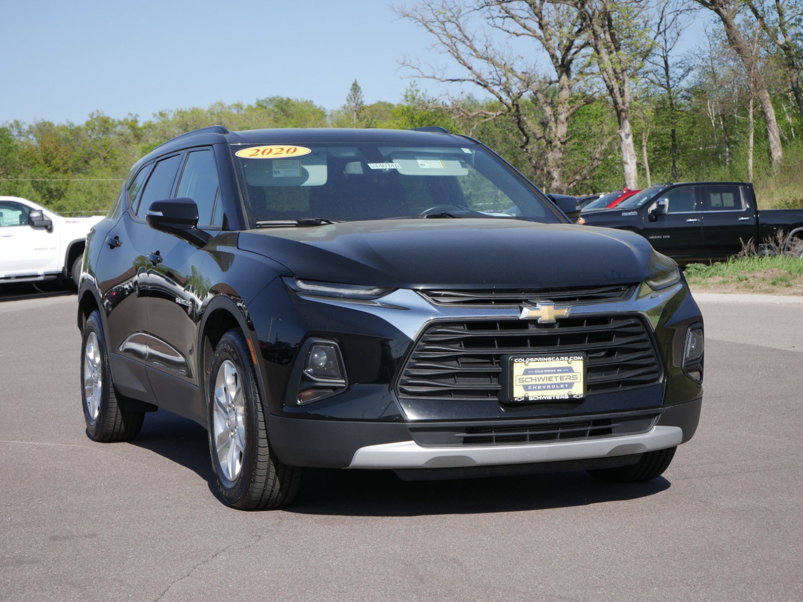 Used 2020 Chevrolet Blazer 2LT with VIN 3GNKBHRS2LS720281 for sale in Cold Spring, Minnesota