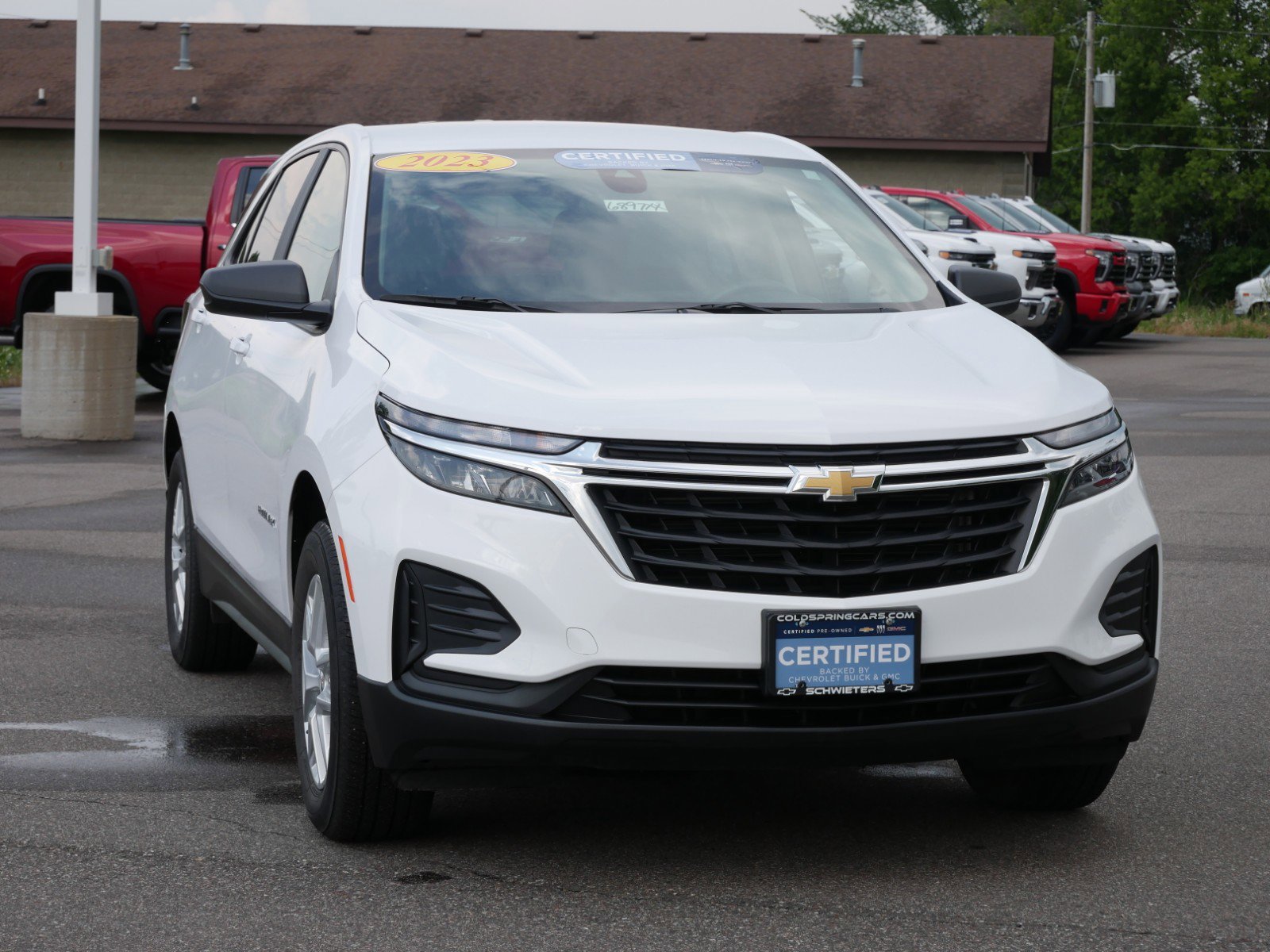 Certified 2023 Chevrolet Equinox LS with VIN 3GNAXSEG1PL106818 for sale in Cold Spring, Minnesota