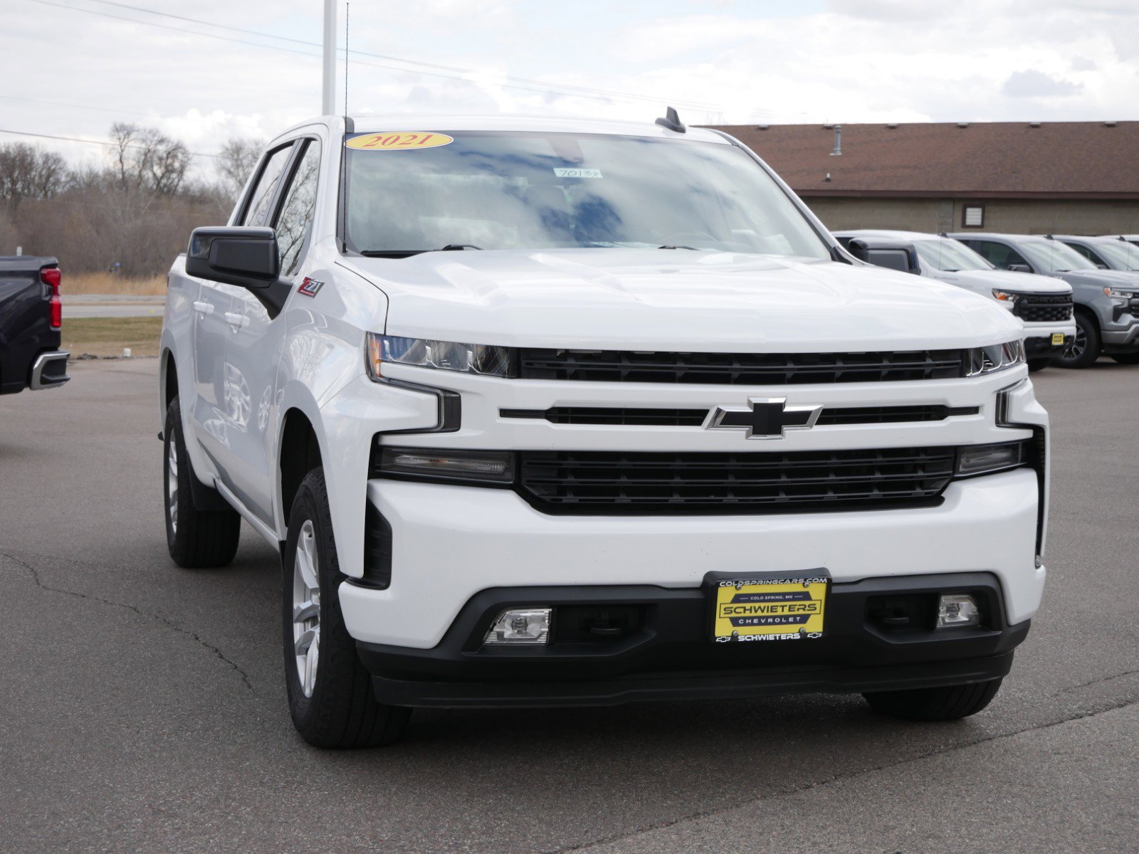 Used 2021 Chevrolet Silverado 1500 RST with VIN 1GCUYEED1MZ280838 for sale in Cold Spring, Minnesota