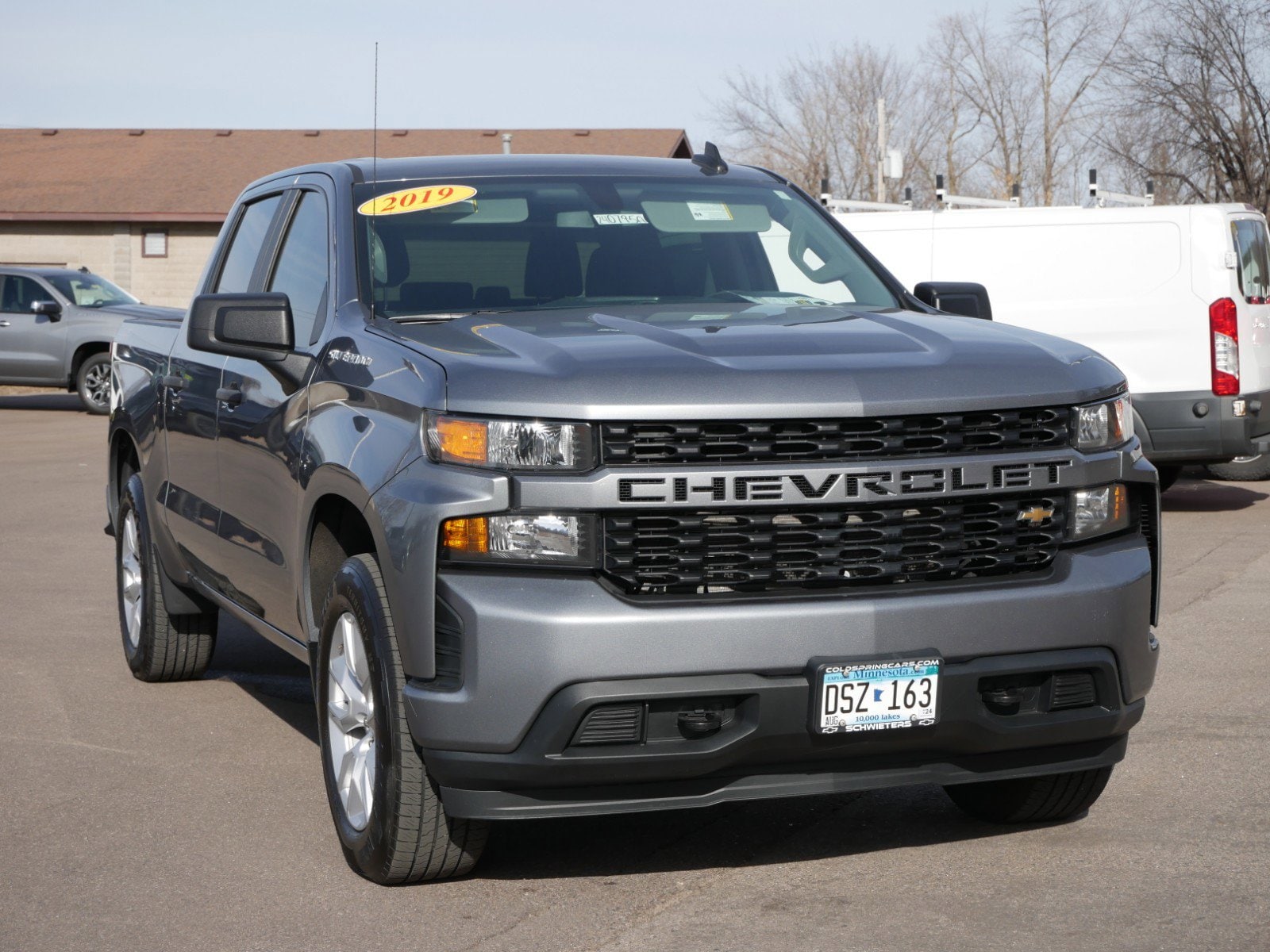 Used 2019 Chevrolet Silverado 1500 Custom with VIN 1GCPYBEH0KZ417439 for sale in Cold Spring, Minnesota