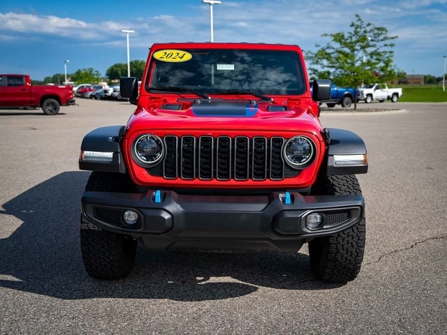 Used 2024 Jeep Wrangler 4xe Rubicon 4XE with VIN 1C4RJXR67RW223781 for sale in Cold Spring, Minnesota