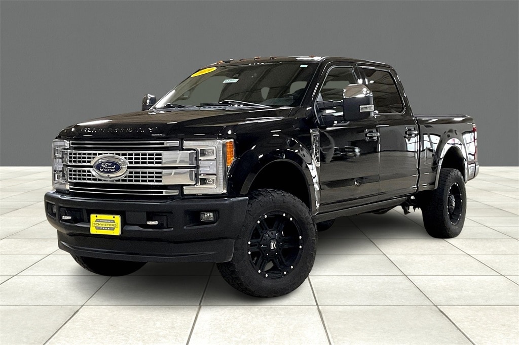 Certified 2019 Ford F-350 Super Duty Platinum with VIN 1FT8W3BT6KEG75237 for sale in Cold Spring, Minnesota