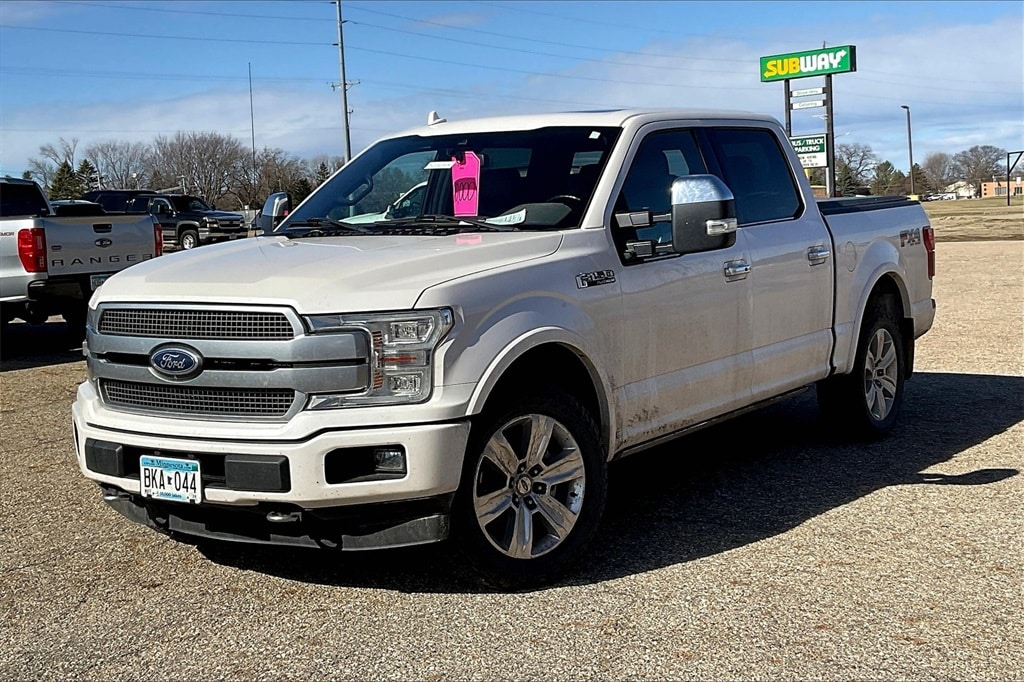 Used 2018 Ford F-150 Platinum with VIN 1FTEW1EG5JFC95157 for sale in Montevideo, Minnesota