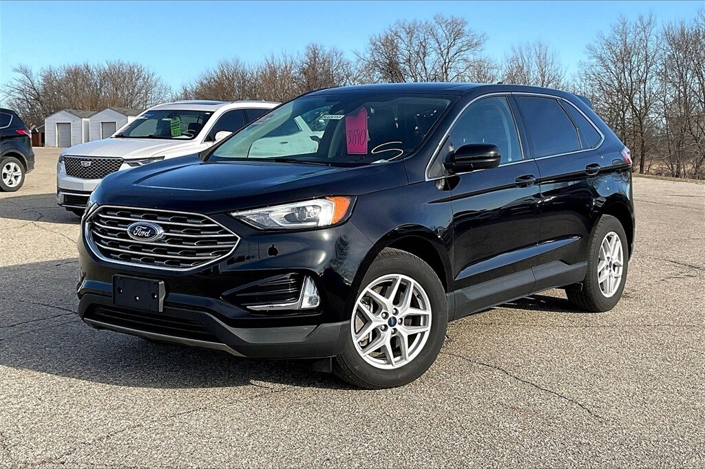 Certified 2021 Ford Edge SEL with VIN 2FMPK4J9XMBA43449 for sale in Montevideo, Minnesota