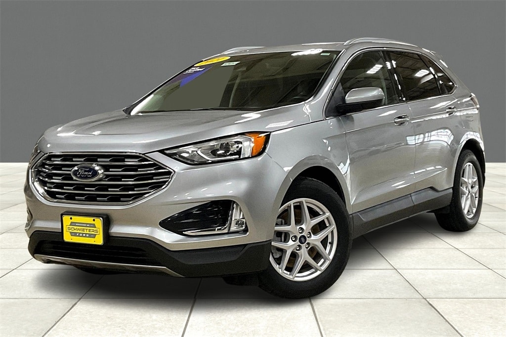 Certified 2021 Ford Edge SEL with VIN 2FMPK4J94MBA14044 for sale in Cold Spring, MN