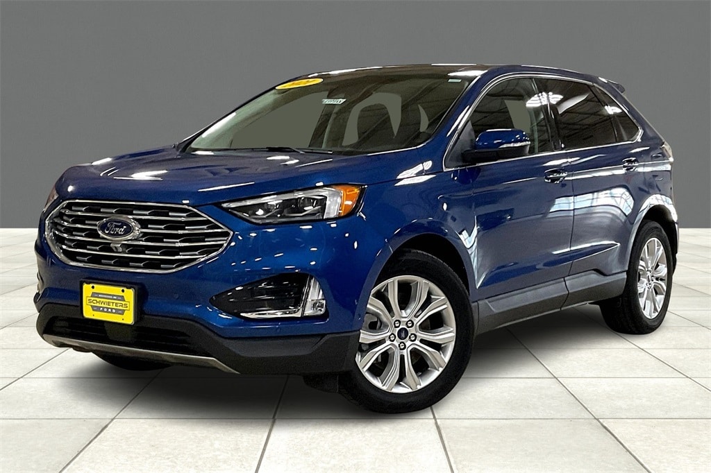 Used 2021 Ford Edge Titanium with VIN 2FMPK4K97MBA46470 for sale in Cold Spring, Minnesota