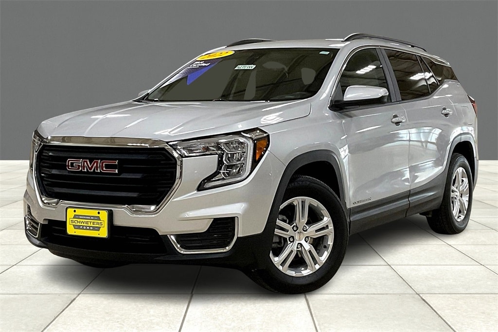 Certified 2022 GMC Terrain SLE with VIN 3GKALTEV3NL130368 for sale in Cold Spring, MN