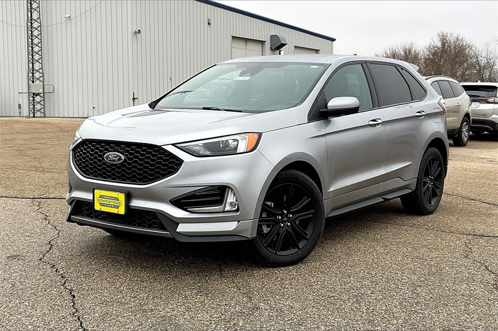Certified 2021 Ford Edge ST-Line with VIN 2FMPK4J94MBA59582 for sale in Montevideo, Minnesota