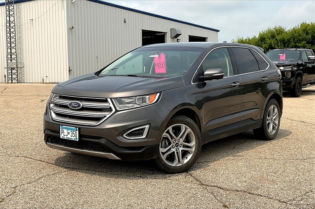 Used 2017 Ford Edge Titanium with VIN 2FMPK4K99HBC45087 for sale in Cold Spring, Minnesota