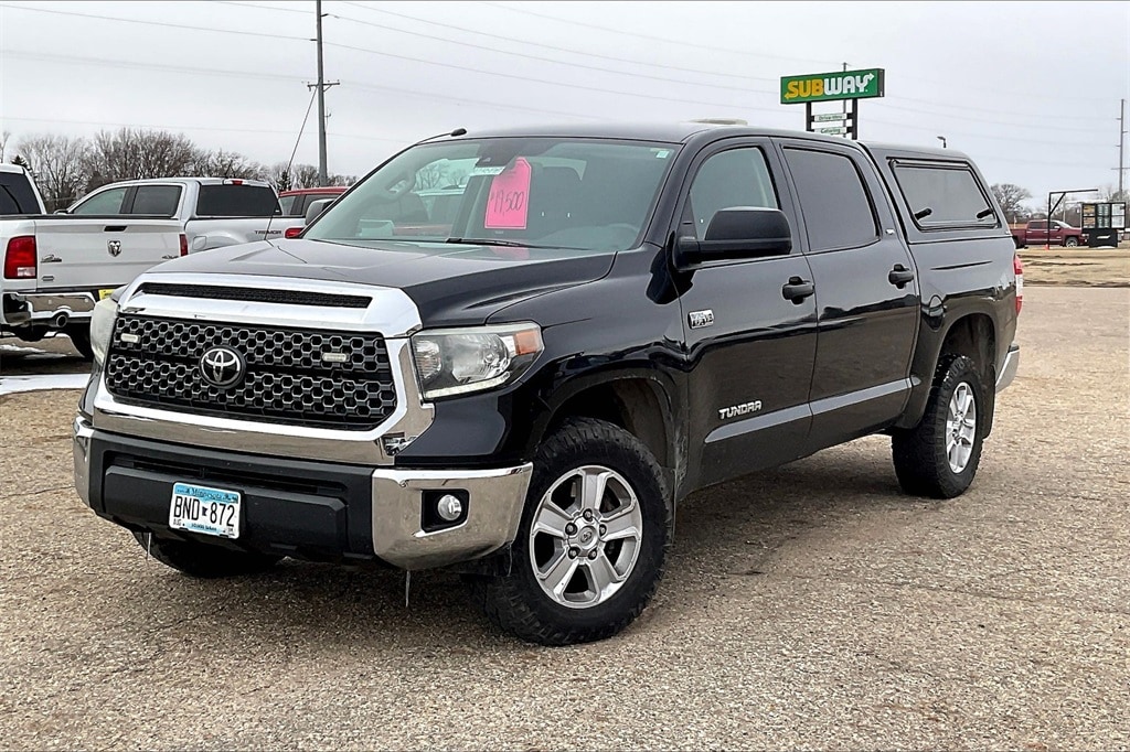 Used 2018 Toyota Tundra SR5 with VIN 5TFDW5F13JX707471 for sale in Montevideo, Minnesota