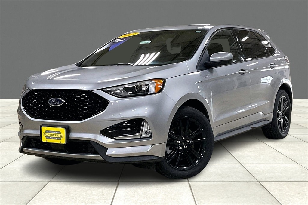 Certified 2021 Ford Edge ST-Line with VIN 2FMPK4J94MBA59582 for sale in Cold Spring, Minnesota