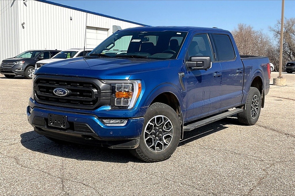 Used 2023 Ford F-150 XLT with VIN 1FTFW1E82PKD84052 for sale in Montevideo, Minnesota