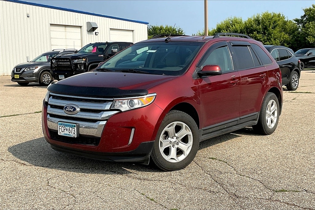 Used 2014 Ford Edge SEL with VIN 2FMDK3J9XEBB75951 for sale in Cold Spring, Minnesota