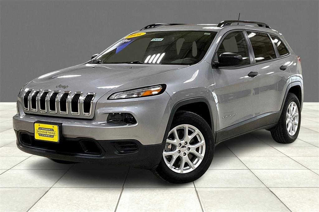 Certified 2016 Jeep Cherokee Sport with VIN 1C4PJMAB3GW368330 for sale in Cold Spring, MN