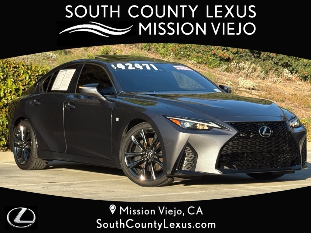 Certified 2023 Lexus IS IS 350 F SPORT SEDAN