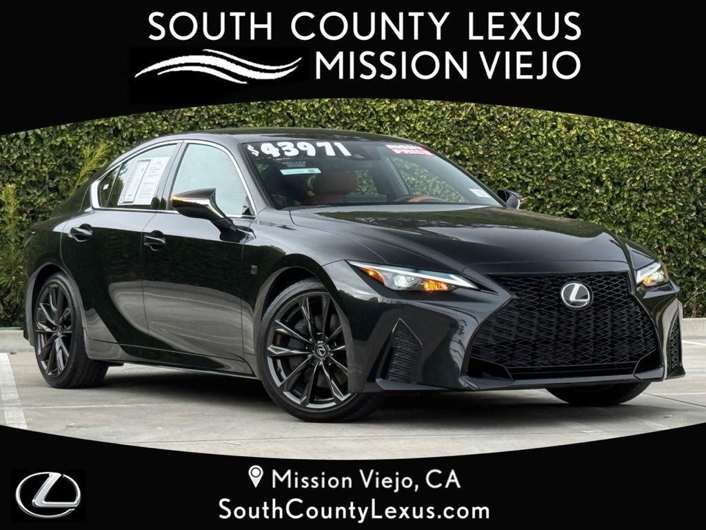 Certified 2025 Lexus IS 300 F SPORT DESIGN SEDAN
